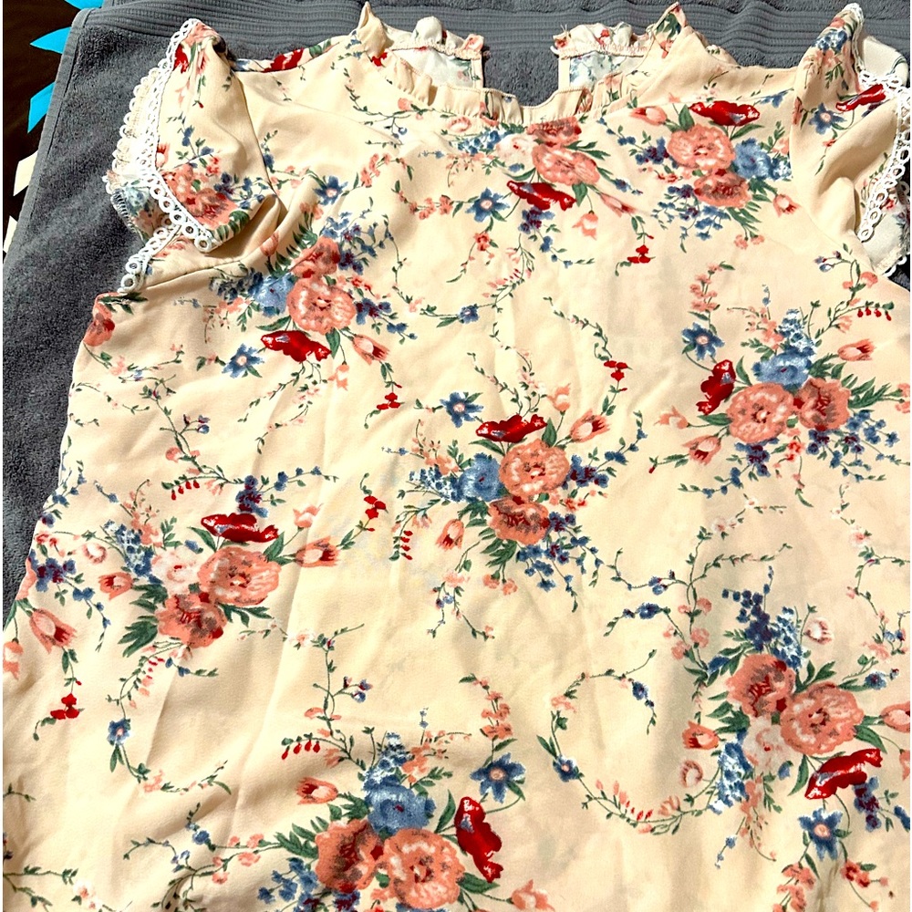 Woman’s sheer top